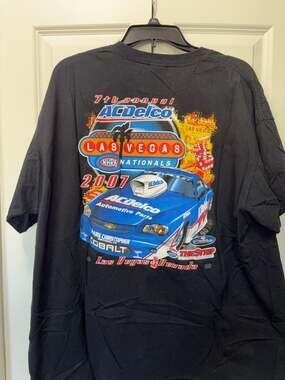 Vintage 2007 ACDelco NHRA Las Vegas Nationals T-Shirt Size 2XL